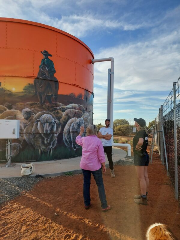 Water Tank mural