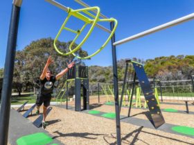 Whitfords Nodes Park - Ninja Warrior Obstacle Course, Hillarys, Western Australia