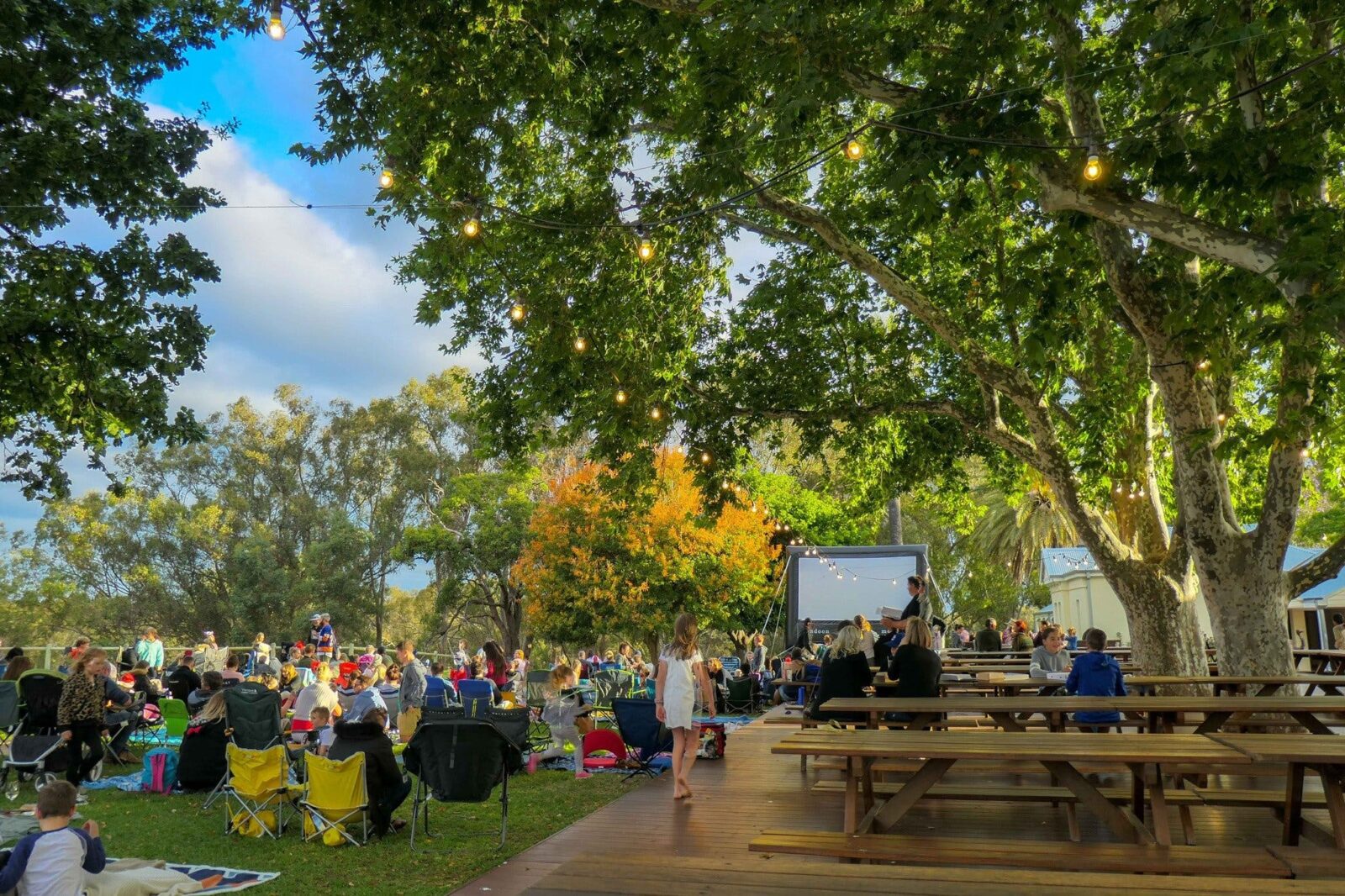 Outdoor Cinema at Mandoon, Caversham, Western Australia
