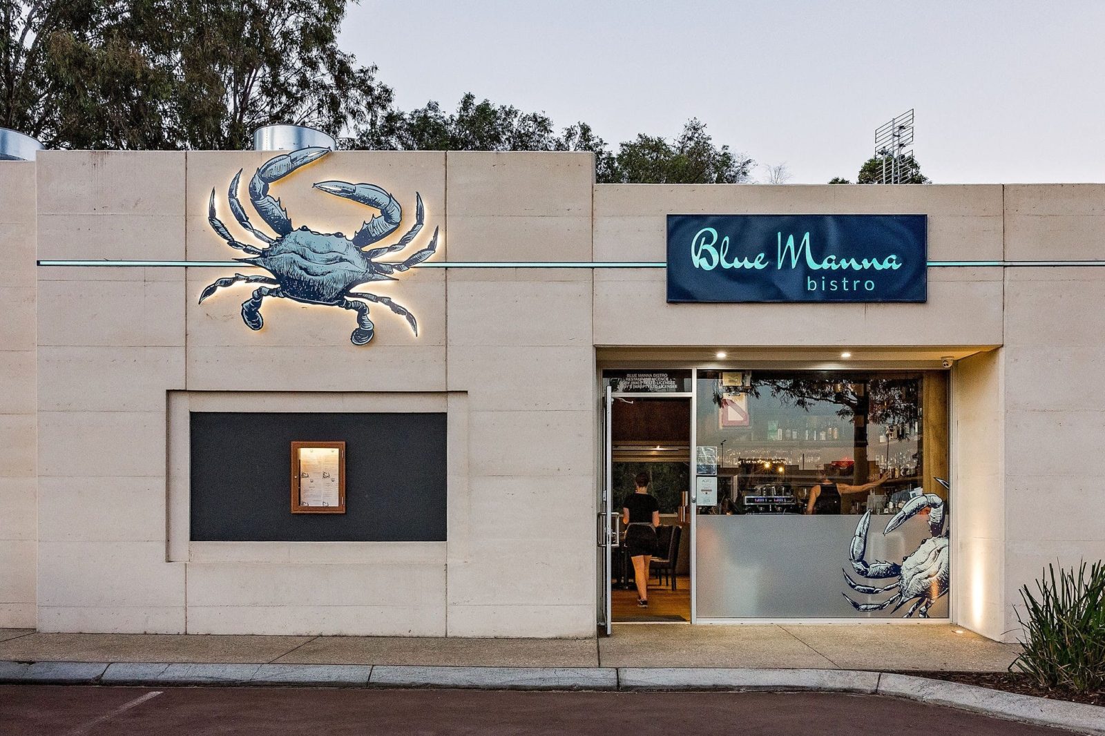 Blue Manna Bistro, Dunsborough, Western Australia