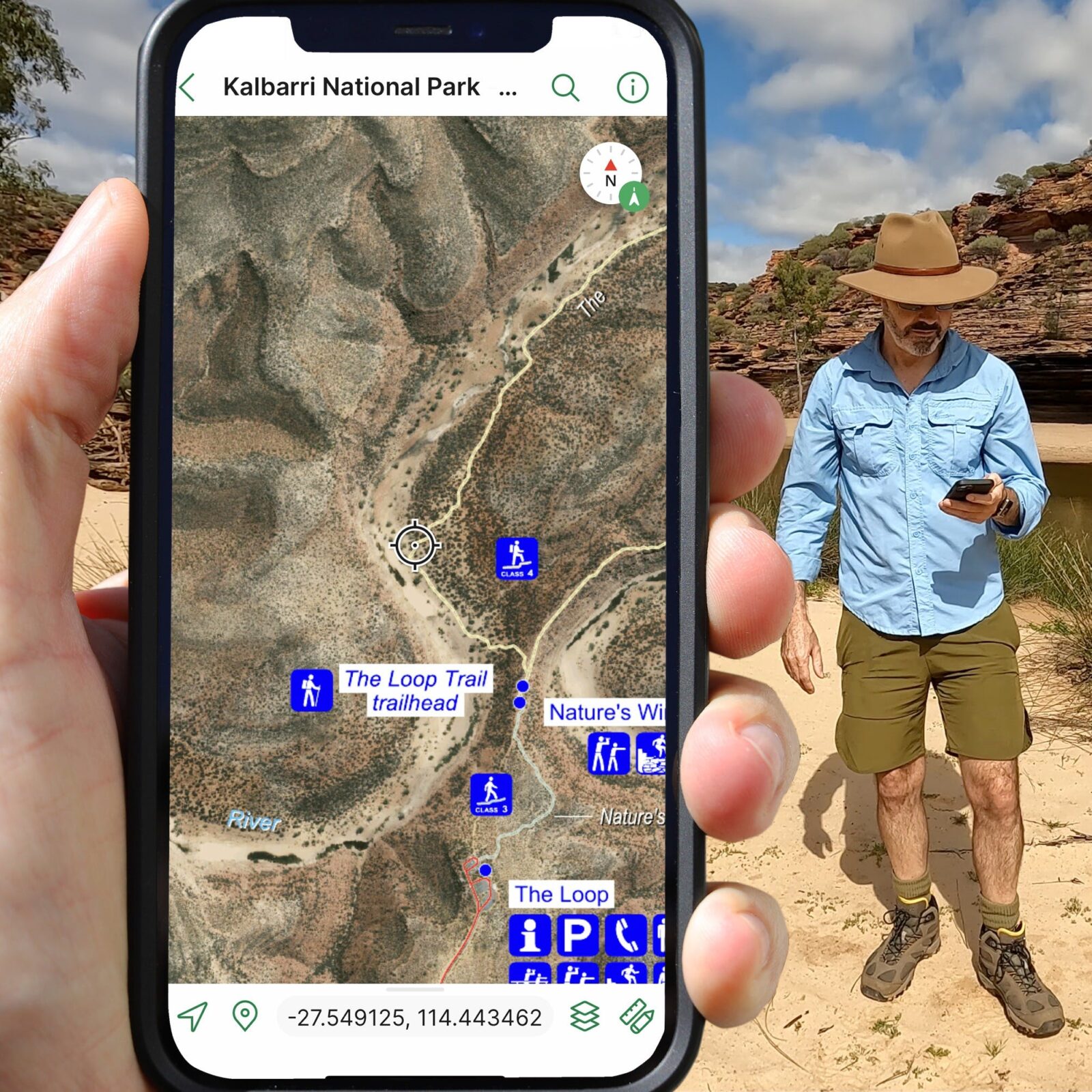 Smartreka maps make it easier to navigate in national parks Western Australia