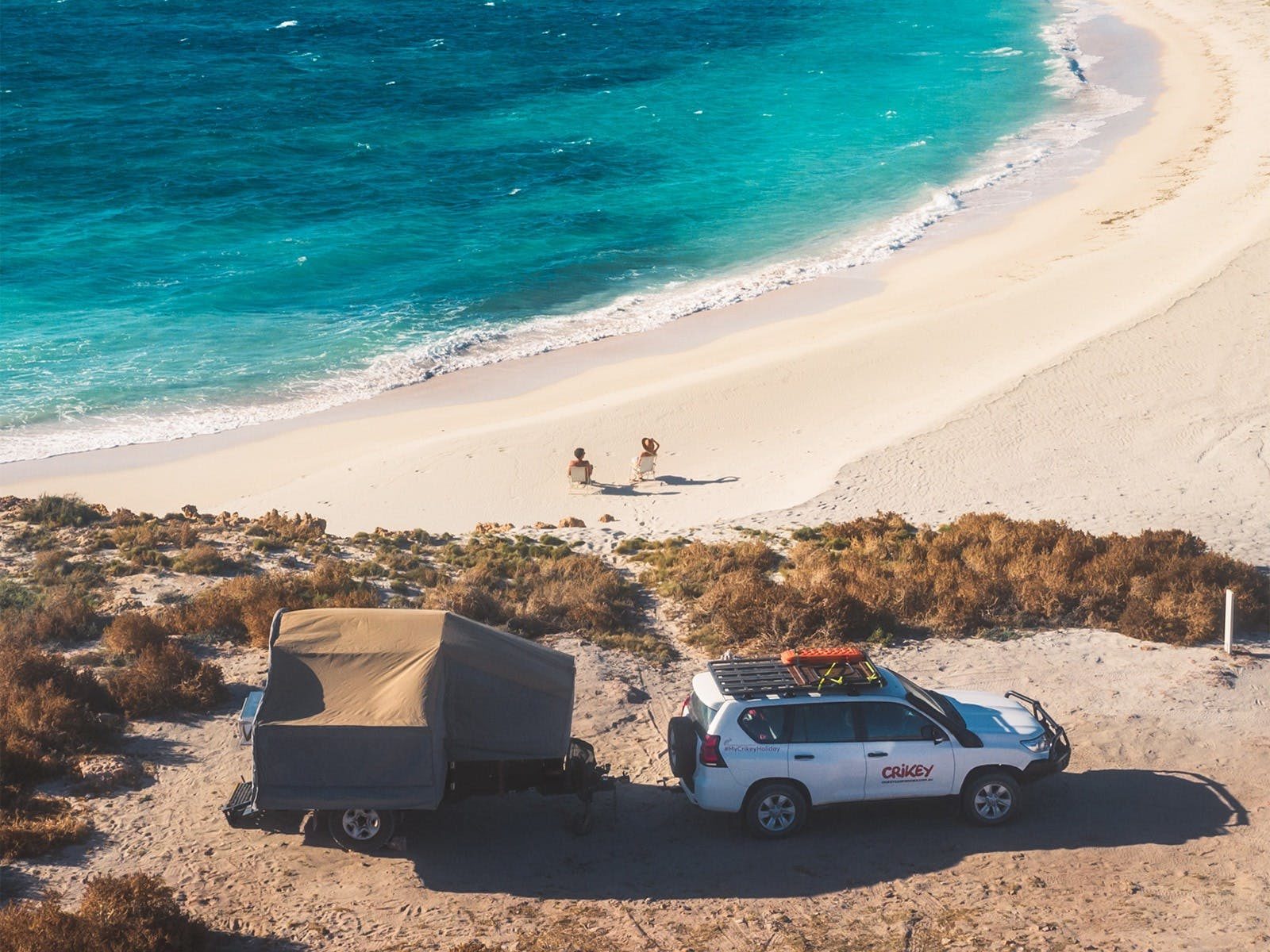 Exploring the Coral Coast in the Off-road Safari Camper Package