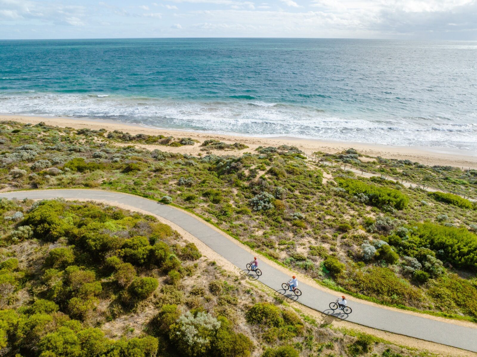 Connect with nature as you cycle along our beautiful coastal paths