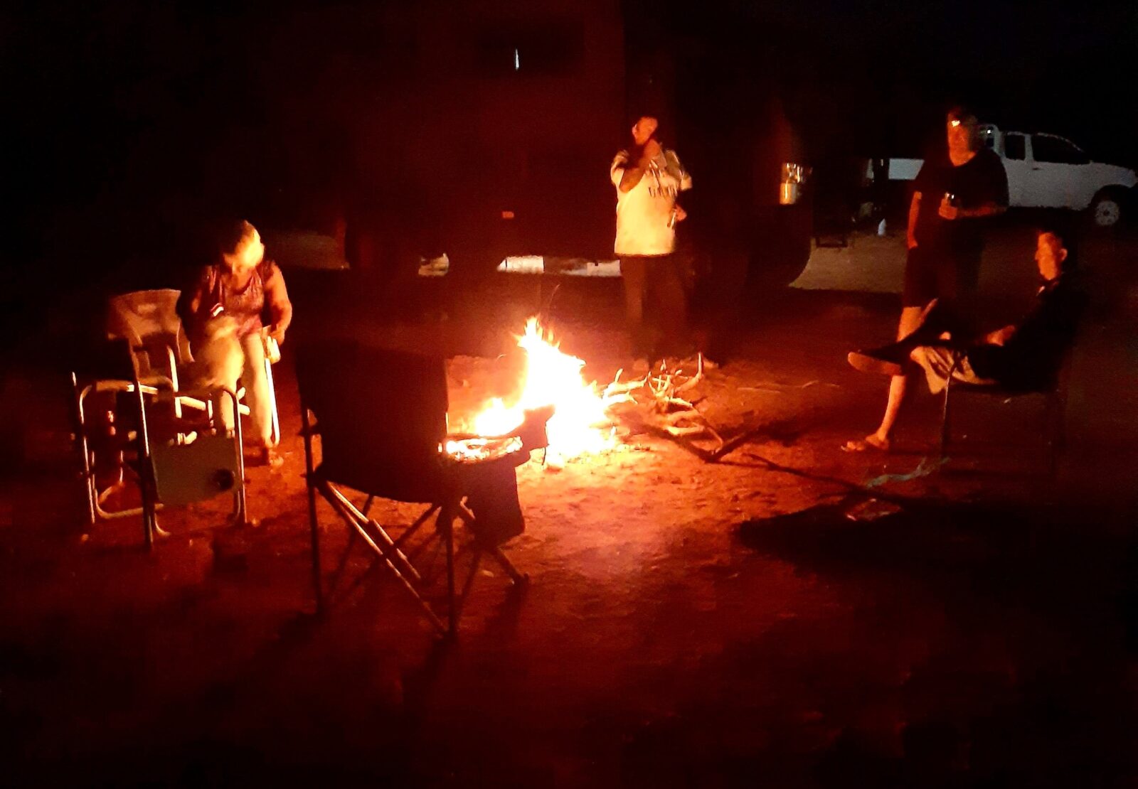 Making memories and striking gold around the campfire