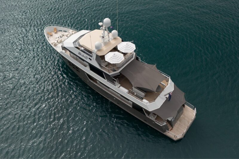 AKIKO superyacht luxury yacht charter perth western australia kimberley book