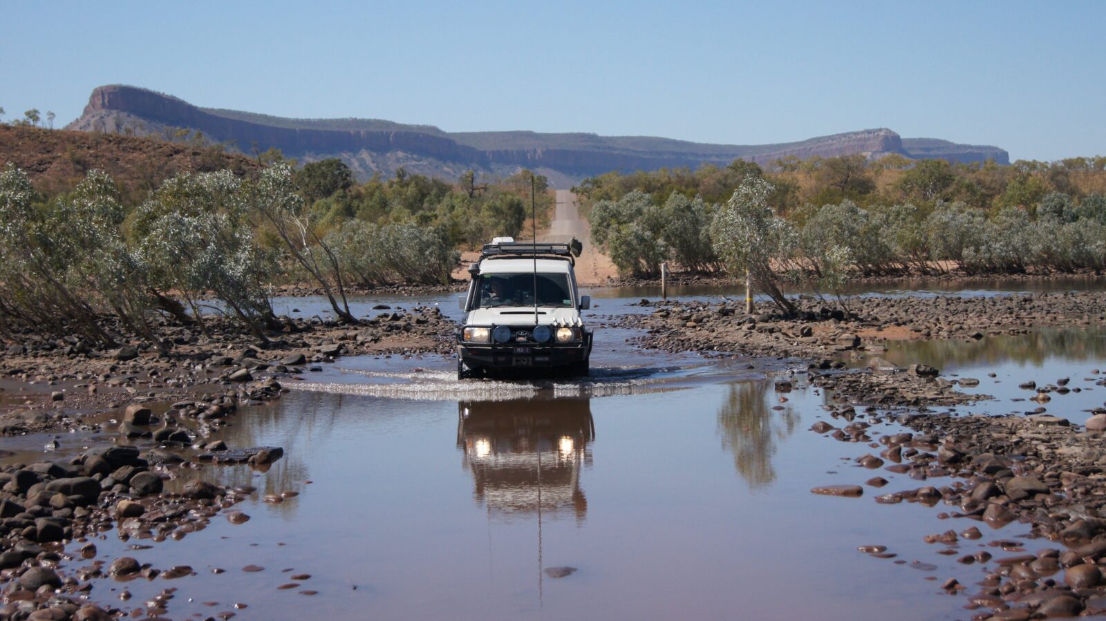 4WD to Pentecost River East Kimberley